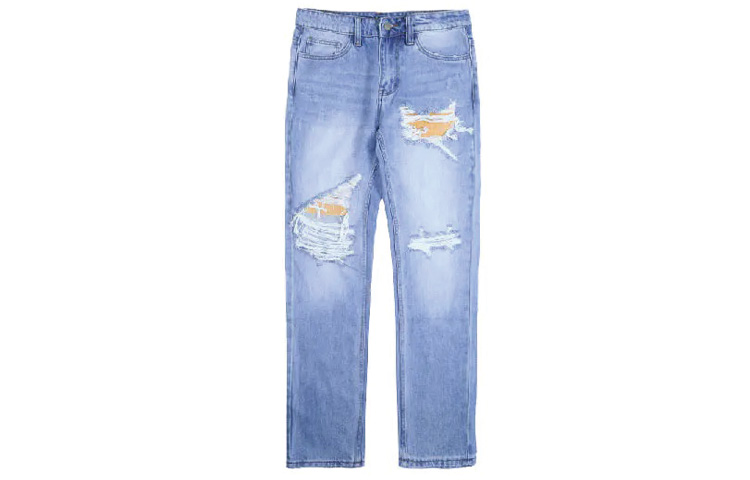 Order Drew House Smiley Siri Unisex Mini Drew Jeans Lusuh Indigo Vintage DR-SS20-011