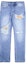 Order Drew House Smiley Siri Unisex Mini Drew Jeans Lusuh Indigo Vintage DR-SS20-011