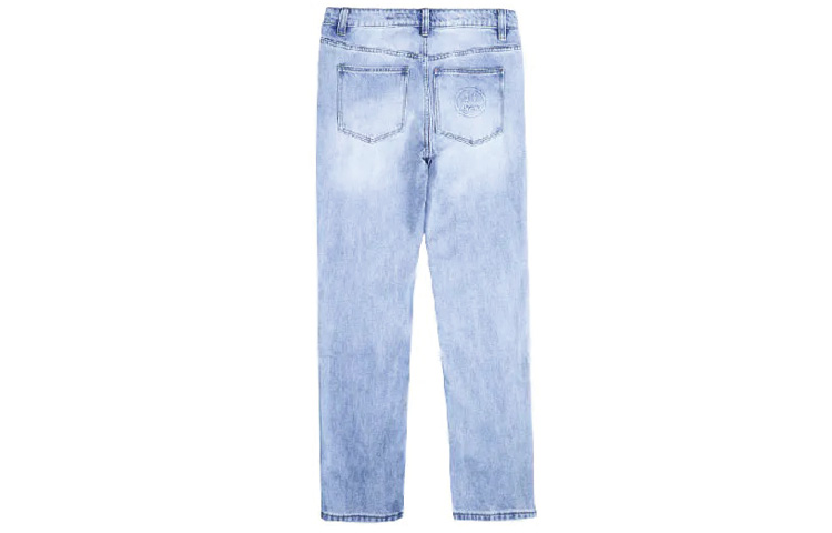 Lookbook Drew House Smiley Siri Unisex Mini Drew Jeans Lusuh Indigo Vintage DR-SS20-011