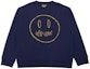 Buy Drew House Smiley Sketch Mascot Crewneck Navy Baju Sejuk Pullover Unisex. DR-SS21-146