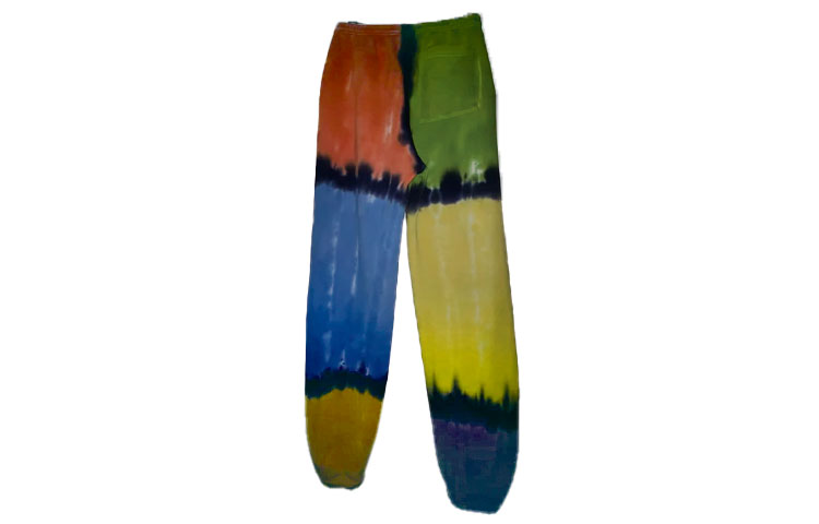 Lookbook Pantalones Drew House Smiley Skidoodle Tie Dye Unisex Arcoíris. DR-FW19-4
