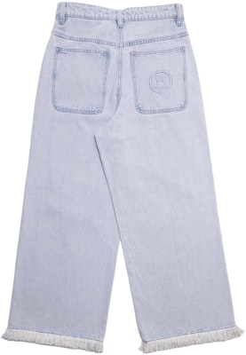 Drew House Smiley Jeans Koyak Ultra Wide Leg Vintage Indigo Unisex Biru. DR-SS22-161 Lookbook Drew House Smiley Jeans Koyak Ultra Wide Leg Vintage Indigo Unisex Biru. DR-SS22-161