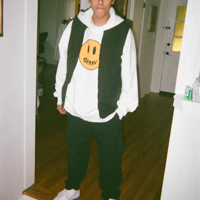 Drew House SS21 解構風吉祥物笑臉連帽衫 - 男女款羊毛上衣 DR-SS21-112 Shop Drew House SS21 解構風吉祥物笑臉連帽衫 - 男女款羊毛上衣 DR-SS21-112