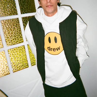 Drew House SS21 解構風吉祥物笑臉連帽衫 - 男女款羊毛上衣 DR-SS21-112 Purchase Drew House SS21 解構風吉祥物笑臉連帽衫 - 男女款羊毛上衣 DR-SS21-112