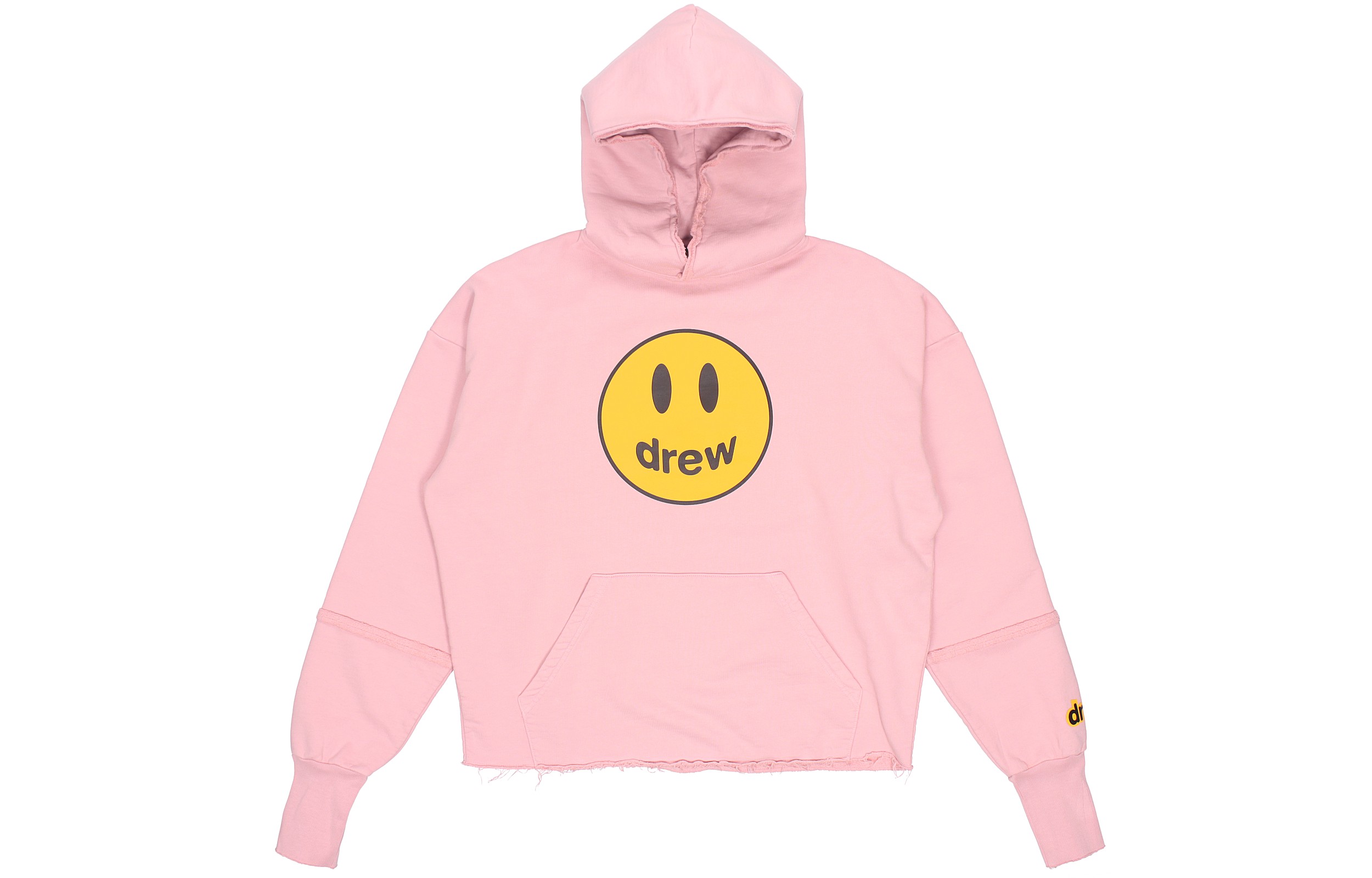 Order Drew House SS21 Hoodie Unisex Dusty Rose Smiley Pink Pullover DR-SS21-1