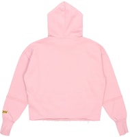 Lookbook Drew House SS21 粉玫瑰笑臉連帽上衣 情侶款粉色Logo套頭衫 DR-SS21-1