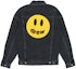 Buy ドリューハウス SS21 スマイリーデニムジャケット ユニセックス カップルズ ブラック DR-SS21-20