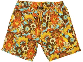 Drew House SS21 Smiley Floral Print Unisex Shorts Multicolor. DR-SS21-118 Drew House SS21 Smiley Floral Print Unisex Shorts Multicolor. DR-SS21-118