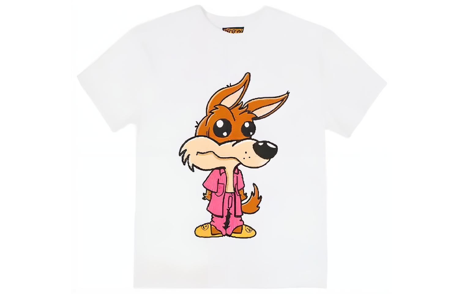 Drew House SS21 Smiley Wolf Graphic Tee Unisex White DR-SS21-40