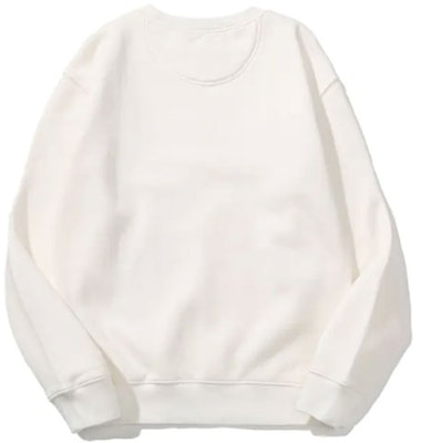 Drew House SS21 Theodore 素描图案圆领卫衣 男女同款 白色. DR-SS21-74 Lookbook Drew House SS21 Theodore 素描图案圆领卫衣 男女同款 白色. DR-SS21-74