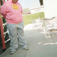 Sizing Sudadera Unisex Drew House SS22 Mascot Smiley Rosa Fucsia Hoodie Pullover DR-SS22-153
