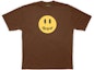 Buy Camiseta Unisex Marrón Drew House SS22 con Estampado Smiley Mascota. DR-SS22-002