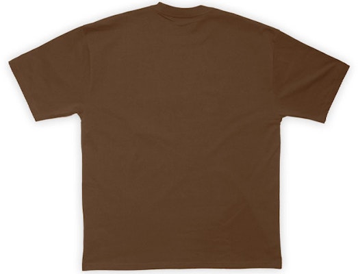 Camiseta Unisex Marrón Drew House SS22 con Estampado Smiley Mascota. DR-SS22-002 Lookbook Camiseta Unisex Marrón Drew House SS22 con Estampado Smiley Mascota. DR-SS22-002