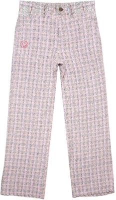 드류 하우스 SS22 핑크 부클 릴랙스 핏 치노 팬츠 유니섹스 캐주얼웨어. DR-SS22-445 Order 드류 하우스 SS22 핑크 부클 릴랙스 핏 치노 팬츠 유니섹스 캐주얼웨어. DR-SS22-445