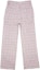 Lookbook 드류 하우스 SS22 핑크 부클 릴랙스 핏 치노 팬츠 유니섹스 캐주얼웨어. DR-SS22-445