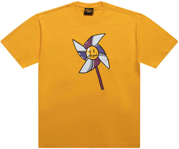 drew-house-ss-22-pinwheel-logo-tee-golden-yellow-unisex-t-shirt-dr-ss-22-151