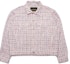 Buy Drew House Jaket Trucker Oversized Pink Unisex Smiley Boucle Mascot SS22. DR-SS22-436