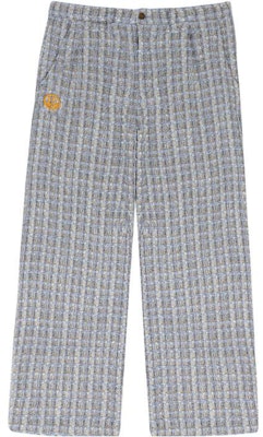 Seluar Drew House SS23 Boucle Wide Leg Pleated Unisex - Biru. DH-SS23-008 Buy Seluar Drew House SS23 Boucle Wide Leg Pleated Unisex - Biru. DH-SS23-008