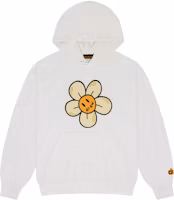 Drew House SS23 Daisy Hoodie White Unisex Pullover Sweatshirt. DH-SS23-006 Drew House SS23 Daisy Hoodie White Unisex Pullover Sweatshirt. DH-SS23-006