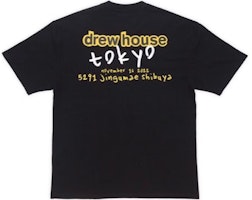Drew House Tokyo Pop-up Exclusive Smiley Logo T-Shirt FW22 Unisex Black. DR-FW22-810 Drew House Tokyo Pop-up Exclusive Smiley Logo T-Shirt FW22 Unisex Black. DR-FW22-810