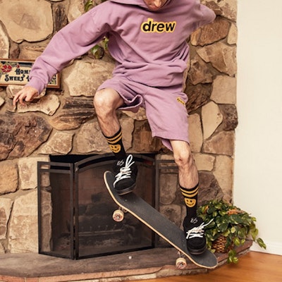 Drew House 男女同款休闲运动短裤 浅紫色 DR-FW20-186 Sizing Drew House 男女同款休闲运动短裤 浅紫色 DR-FW20-186