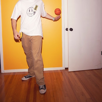 Drew House Seluar Kargo Unisex Huruf Sulam Vintage Coklat Gelap DR-SS20-80 Shop Drew House Seluar Kargo Unisex Huruf Sulam Vintage Coklat Gelap DR-SS20-80