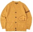 Order Drew House Varsity Logo Cardigan Unisex Sweater Kuning Gula-Gula. DR-SS20-81