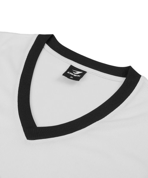 Details for DRIX Basketball Mesh Jersey Side Panel Sleeveless_White DRSST21WH