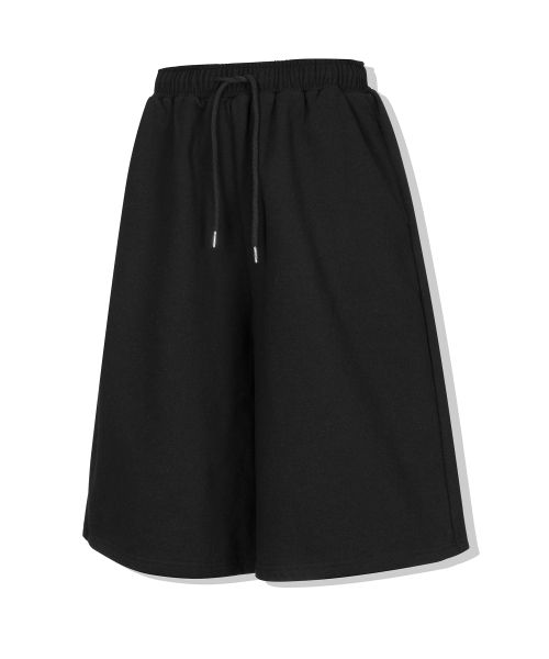 Lookbook DRIX Maxi Wide Sweat Bermuda Shorts_Black DRSPT03BK