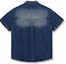Purchase DRIX Rain Slub Muscle Fit Denim Short Sleeve Shirt_Indigo Blue DRSSH01IDG