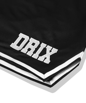 DRIX Rugby Graphic Mesh Bermuda Shorts_Black DRSPT04BK Cheap DRIX Rugby Graphic Mesh Bermuda Shorts_Black DRSPT04BK