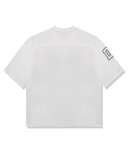 Purchase DRIX Rugby Oversized Mesh Jersey Half-Sleeve - White DRSST15WH