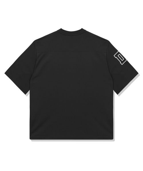 Purchase DRIX Rugby Oversized Mesh Jersey Half Sleeve_Black DRSST15BK