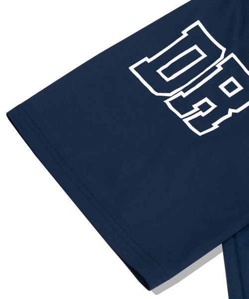 Cheap DRIX Rugby Oversized Mesh Jersey Half Sleeve_Navy DRSST15NV