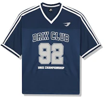 Lookbook DRIX Rugby Track Oversized Mesh Jersey Half Sleeve_Navy DRSST51NV