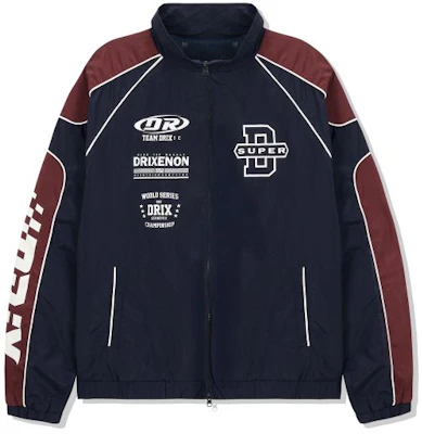 DRIX Two-Tone Piping Racing Jacket_Navy DRFJK02NV Buy DRIX Two-Tone Piping Racing Jacket_Navy DRFJK02NV