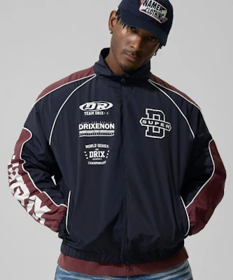DRIX Two-Tone Piping Racing Jacket_Navy DRFJK02NV Lookbook DRIX Two-Tone Piping Racing Jacket_Navy DRFJK02NV