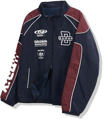 DRIX Two-Tone Piping Racing Jacket_Navy DRFJK02NV Shop DRIX Two-Tone Piping Racing Jacket_Navy DRFJK02NV