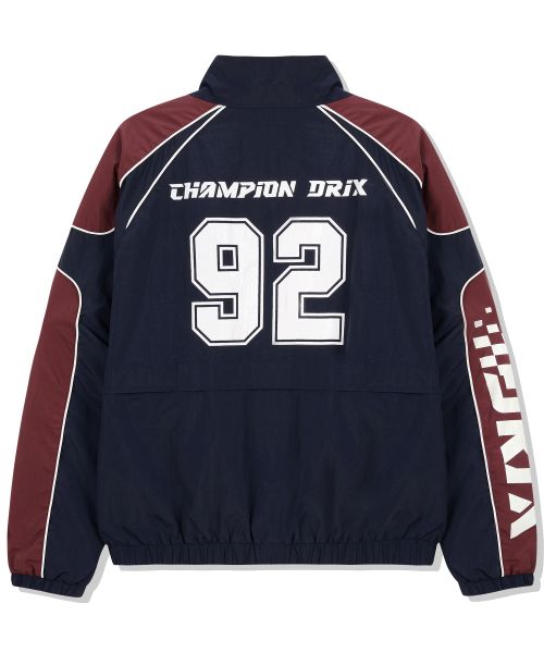 Purchase DRIX Two-Tone Piping Racing Jacket_Navy DRFJK02NV