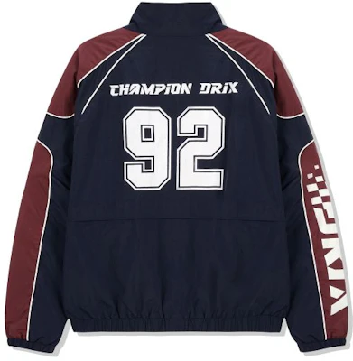 DRIX Two-Tone Piping Racing Jacket_Navy DRFJK02NV Purchase DRIX Two-Tone Piping Racing Jacket_Navy DRFJK02NV