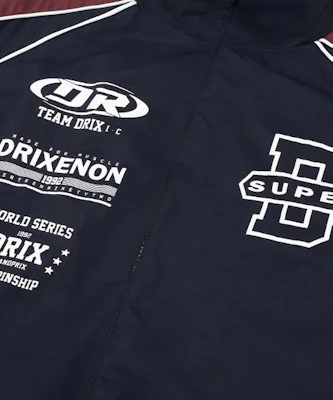 DRIX Two-Tone Piping Racing Jacket_Navy DRFJK02NV Sizing DRIX Two-Tone Piping Racing Jacket_Navy DRFJK02NV