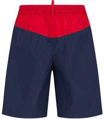 DSQUARED2 90''s 復古彈力海軍藍平口內褲 休閒短褲 S74MU0814S47858-477 Lookbook DSQUARED2 90''s 復古彈力海軍藍平口內褲 休閒短褲 S74MU0814S47858-477