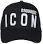 Buy DSQUARED2 Black Baseball Cap with Embroidered Logo. BBCM041205C00001M063Black