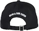 Shop DSQUARED2 Black Baseball Cap with Embroidered Logo. BBCM041205C00001M063Black