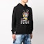 Shop DSQUARED2 Sweater Hitam Logo Kartun Cetak. S79GU0052S25042-900