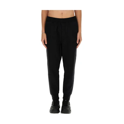 DSQUARED2 Black Elastic Waist Solid Jogger Pants S74KB0932D25006-900