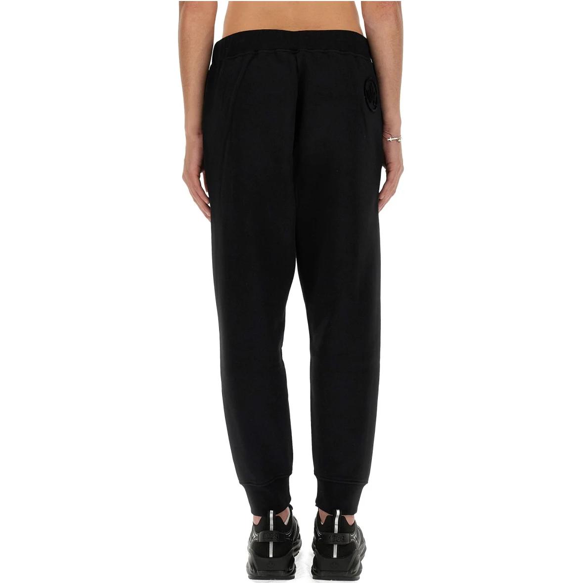 Lookbook DSQUARED2 黑色彈性腰帶基本款運動長褲 S74KB0932D25006-900