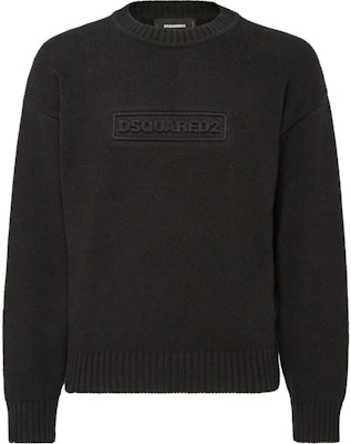 DSQUARED2 Baju Sejuk Logo Hitam Crewneck Lengan Panjang S74HA1475D13029-900 Buy DSQUARED2 Baju Sejuk Logo Hitam Crewneck Lengan Panjang S74HA1475D13029-900