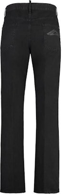 DSQUARED2 黑色中腰直筒休閒褲。 S79KA0076D35106-900 Lookbook DSQUARED2 黑色中腰直筒休閒褲。 S79KA0076D35106-900