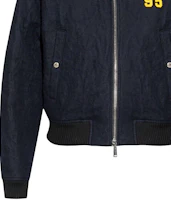 Details for DSQUARED2 Black Oversized Zipper Letter Print Long Sleeve Jacket. S71AN0563S44216-477